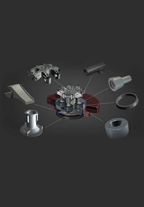 MACHINE SPARE PART PRODUCTION